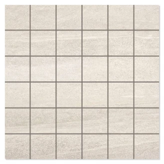 Mosaik Klinker <strong>Biron</strong>  Ljusgrå Matt 30x30 (5x5) cm